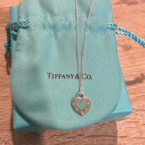 Tiffany & Co Back to Tiffany Blue Heart Necklace